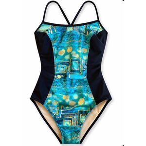 Carol Wior swimsuit slim suit women's size 10 bathing suit